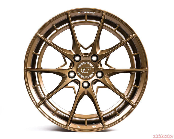 VR Forged D03-R Wheel Package Infiniti G37  19x9.5 19x10.5 Satin Bronze