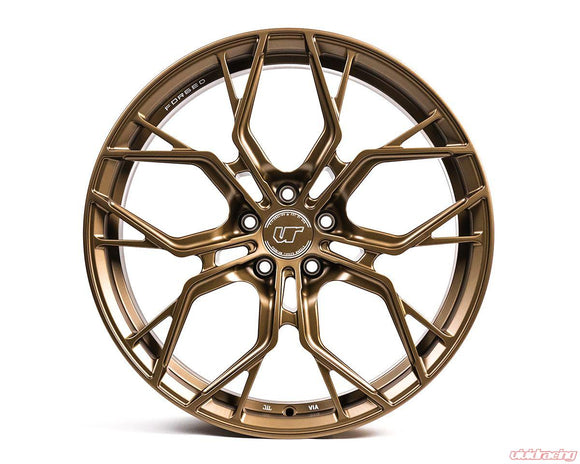 VR Forged D05 Wheel Package Mercedes AMG GT 20x9.5 21x11.5 Satin Bronze