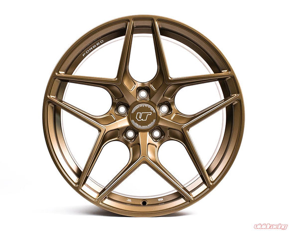 VR Forged D04 Wheel Package Toyota GR Corolla 18x9.5 Satin Bronze