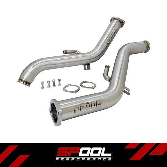 Spool VR30DTT Full Downpipes Upgrade [Race Downpipes] | Infiniti Q50 Q60 RZ34 [VR30]
