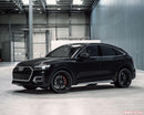 VR Forged D03-R Wheel Package Audi Q5 20x9.0 Squared Gloss Black-4
