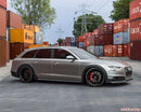 VR Forged D03-R Wheel Package Audi A6 Allroad 20x10.5 Squared Gloss Black-4