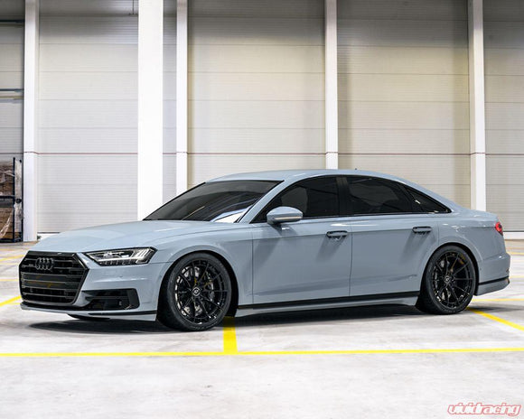 VR Forged D03-R Wheel Package Audi A8 20x9.0 Squared Gloss Black