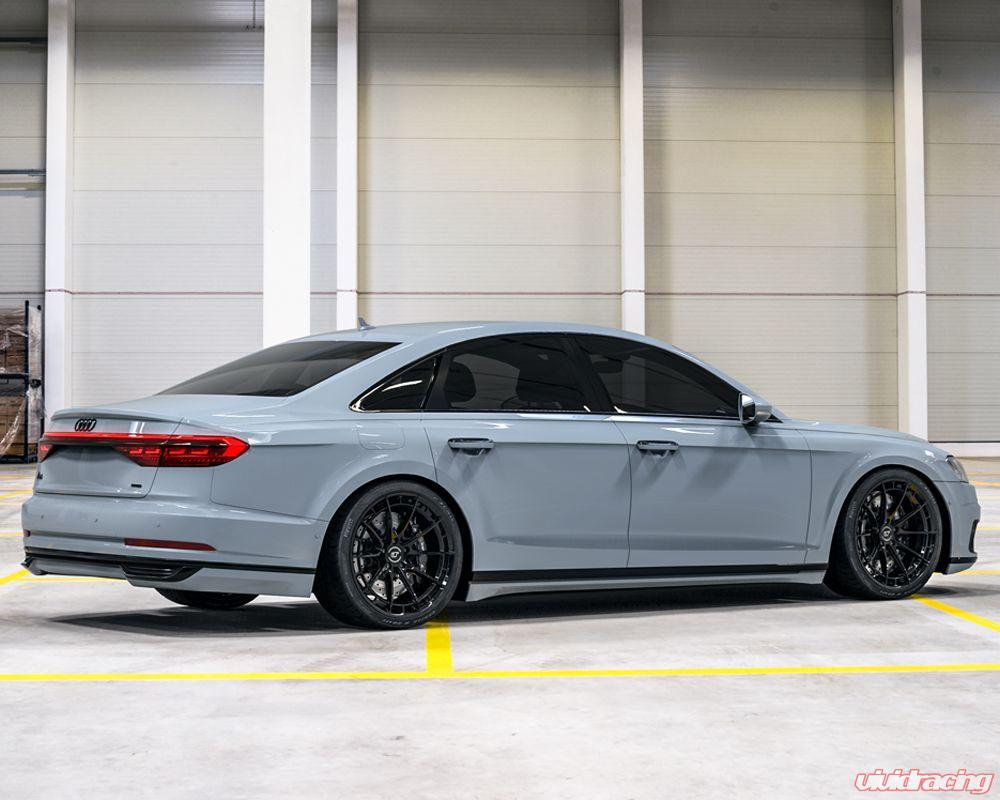 VR Forged D03-R Wheel Package Audi A8 20x9.0 Squared Gloss Black