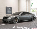 VR Forged D03-R Wheel Package Infiniti G37 19x9.5 19x10.5 Hyper Black-4