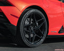VR Forged D04 Wheel Package Audi R8 | Lamborghini Huracan 20x9.0 21x12 Gloss Black-5