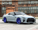 VR Forged D09 Wheel Package Nissan GT-R 20x10 20x12 Dark Blue-4
