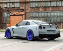VR Forged D09 Wheel Package Nissan GT-R 20x10 20x12 Dark Blue-5