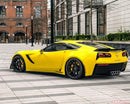 VR Forged D09 Wheel Package Corvette C6 C7 Z06 19x10 20x12.5 Gloss Black-5