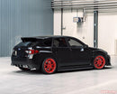VR Forged D09 Wheel Package Subaru WRX STI 18x9.5 Brushed Red-5