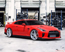 VR Forged D10 Wheel Package Nissan GT-R 20x10 20x12 Gloss White-4