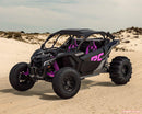VR Forged D15 Wheel Package for Dunes Can-Am Maverick X3 15x7 15x10 Matte Black-3