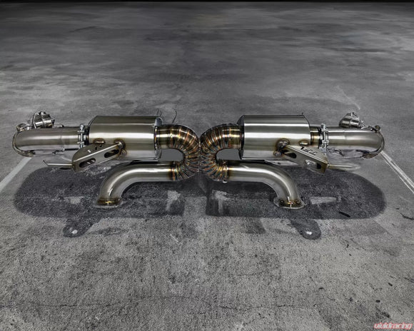 VRP Valvetronic Exhaust Muffler Stainless Steel Audi R8 V8 2007-2012