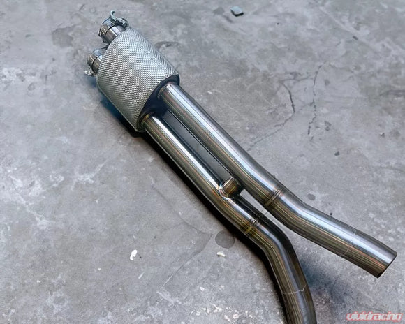 VRP High Flow Midpipe Stainless with Muffler BMW M2 G87
