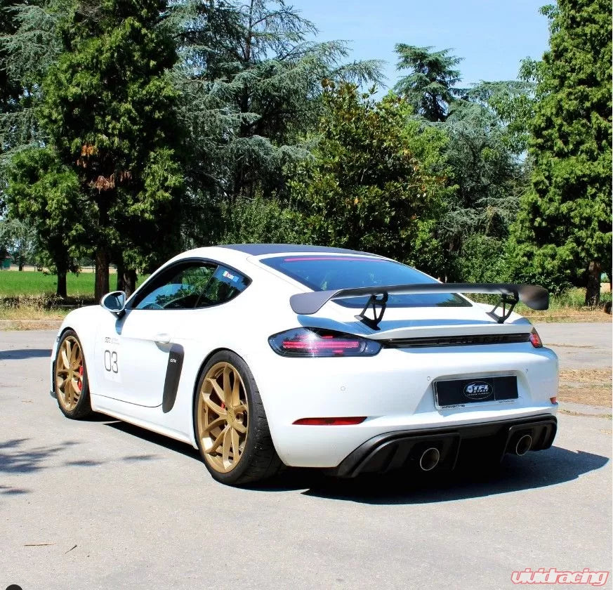 VRP Catback Valvetronic Exhaust System Stainless Steel Porsche 718 Cayman GT4