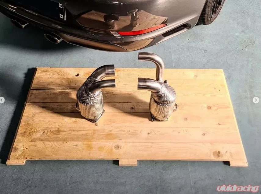 VRP High Flow Sport Cat Pipes Stainless Steel Porsche 991.2 Carrera S | GTS - 0