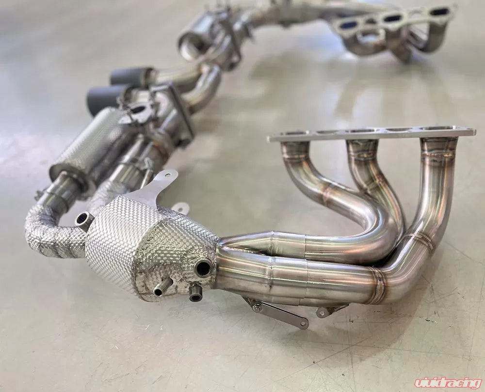 VRP Full Race Exhaust System Stainless Steel Porsche 992 GT3 | GT3RS