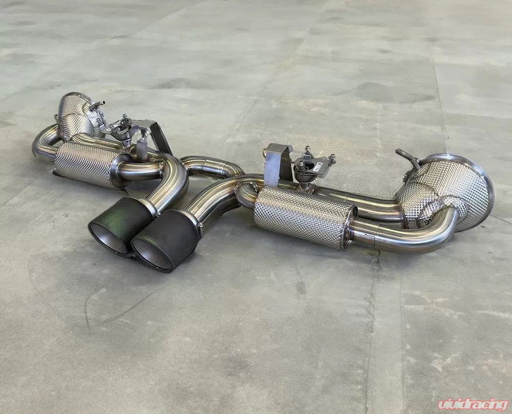 VRP Full Race Exhaust System Iconel Porsche 992 GT3 | GT3RS