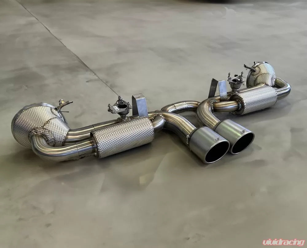 VRP Full Race Exhaust System Stainless Steel Porsche 992 GT3 | GT3RS