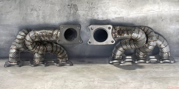VRP High Flow Header Manifolds Porsche 992 Turbo | Turbo S 3.7L