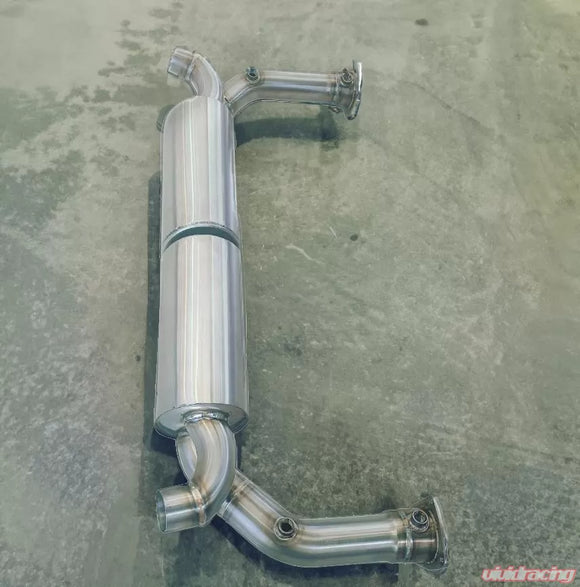 VRP Full Race Exhaust System Stainless Steel Porsche 997 Turbo 2007-2009