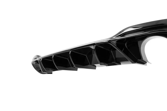 Zaero Design VW Golf GTI Mk8 & Mk8.5 EVO-1 Gloss Black Rear Diffuser | ZA-GOLF-8-GTI-DF