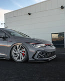 Zaero Design VW Golf GTI Mk8 EVO-1 Gloss Black Front Splitter | ZA-GOLF-8-GTI-FS-5