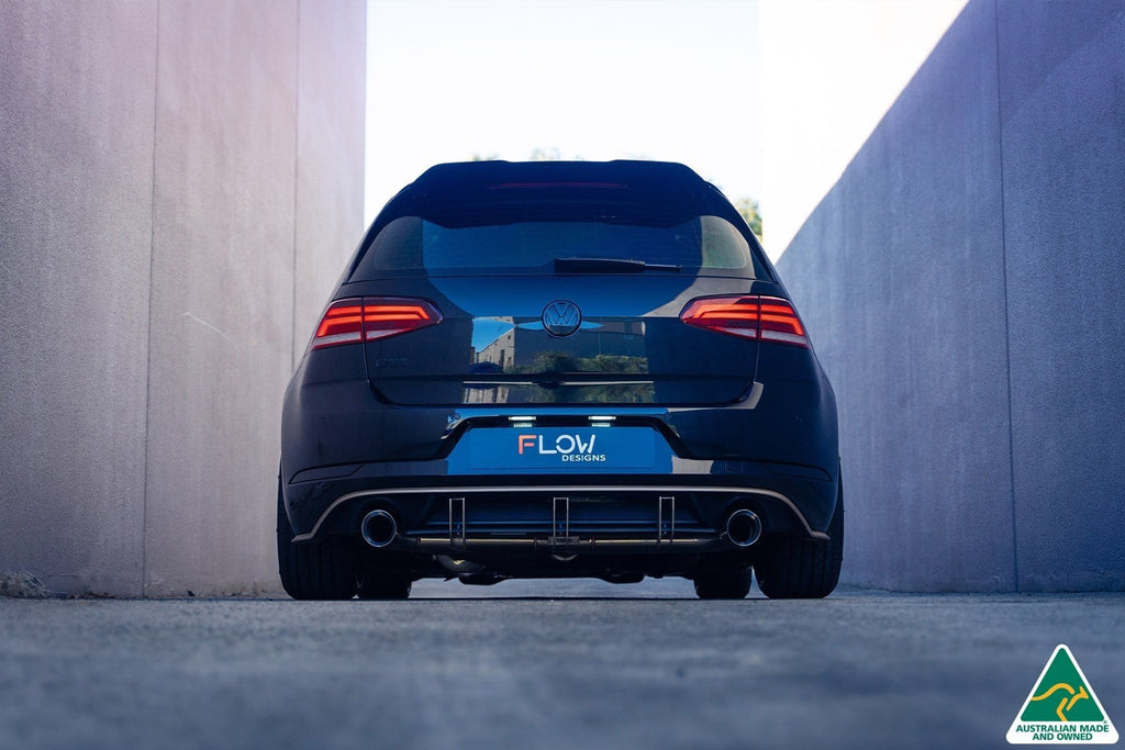 Flow Designs MK7.5/MK7 Golf GTI & R Rear Spoiler Extension | MK7SPOILER