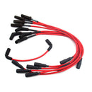 JBA 96-00 GM 454 Truck Ignition Wires - Red-1