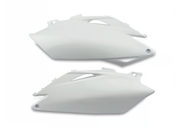 Cycra 09-12 Honda CRF250R-450R Side Number Panels - White