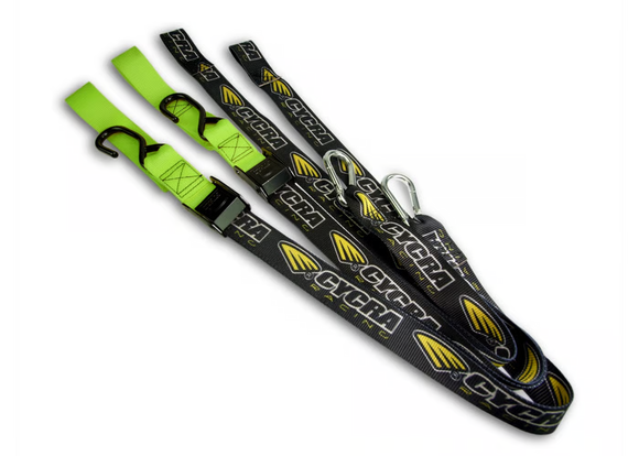 Cycra Tie Down Set - Green