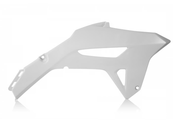 Cycra 21-24 Honda CRF450R Replica Radiator Radiator Shrouds - White