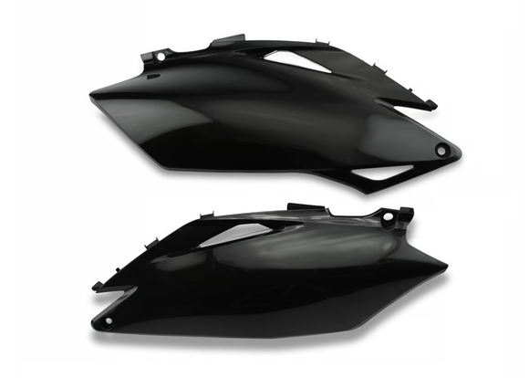 Cycra 09-12 Honda CRF250R-450R Side Number Panels - Black