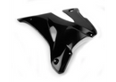 Cycra 06-09 Yamaha YZ250F-450F Powerflow Radiator Shrouds - Black-1