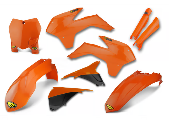 Cycra 13-15 KTM 125 SX Powerflow Body Kit - Orange