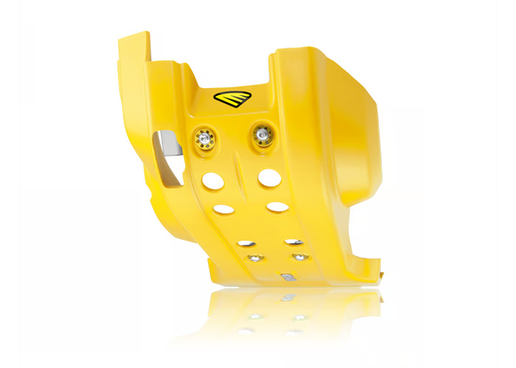 Cycra 14-15 Husqvarna TC250 Full Combat Skid Plate - OEM Yellow