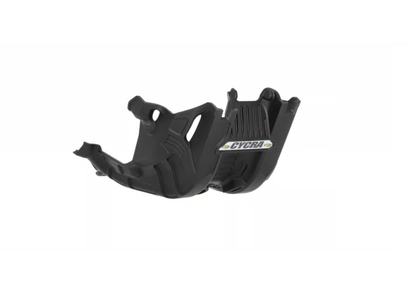 Cycra 23-24 KTM 250-350 SX-F/XC-F Full Armor Skid Plate Black