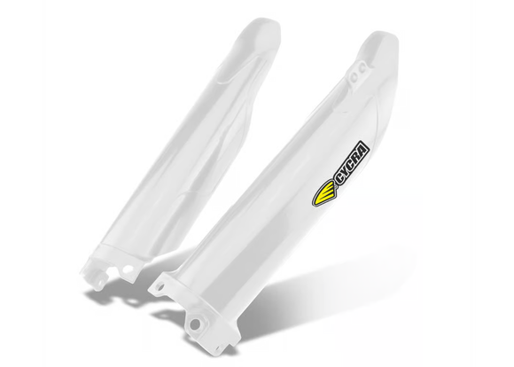 Cycra 12-16 Kawasaki KX250F-450F Fork Guards - White