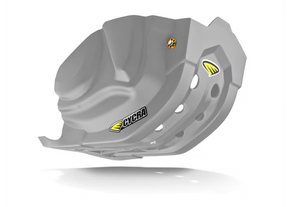 Cycra 17-20 Honda CRF450R/RX Full Combat Skid Plate - Grey