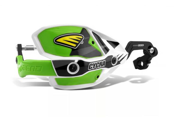 Cycra CRM Ultra 1-1/8 in. Clamp w/White Shield/Green Cover
