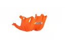 Cycra 23+ KTM 250-350 SX-F/XC-F Full Armor Skid Plate - Orange-1