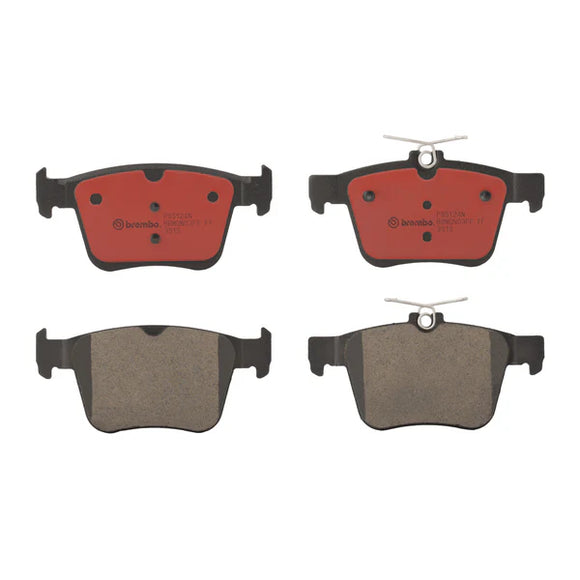 Brembo Ceramic Brake Pads (Rear) - VW/Audi / Mk7 / GLI / Golf R / 8V / A3 / S3 / Q3 / & More | breP85124N
