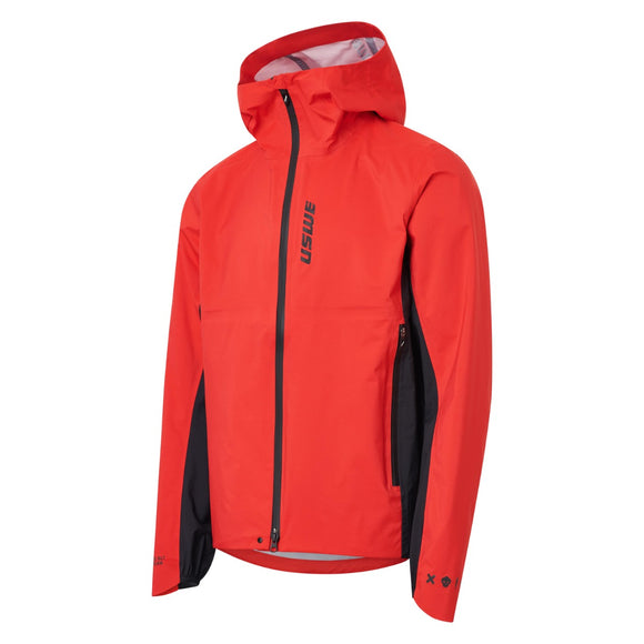 USWE Waterproof  MTB Jacket Flame Red - 2XL