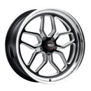 Weld Racing 18x5 Laguna Drag 5x114.3 ET23 BS2.1 Gloss BLK MIL DIA 78.1-1