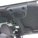 DEI 03-06 Jeep Wrangler TJ 2-Door w/Speaker Pods Boom Mat Headliner - 2 Piece - Gray-2