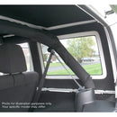 DEI 18-23 Jeep Wrangler JL 2-Door Boom Mat Rear Side Window Trim - 2 Piece - Black-2