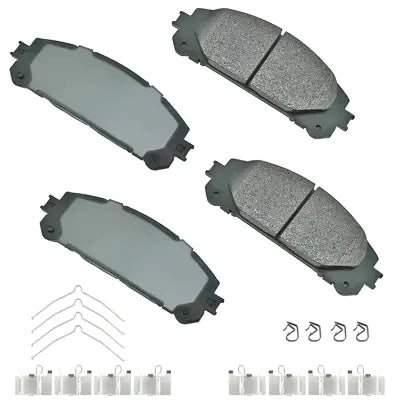 AKEBONO PROACT Front Brake Pads Ceramic 2011-2026 Toyota Sienna