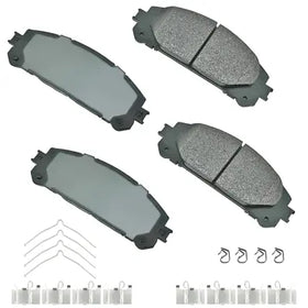 AKEBONO PROACT Front Brake Pads Ceramic 2011-2026 Toyota Sienna