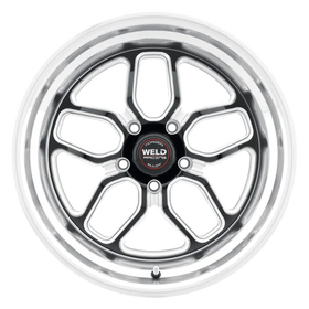 Weld Racing 19x9 Laguna 5x114.3 ET29 BS6.1 Gloss BLK MIL DIA 72.56 - 0