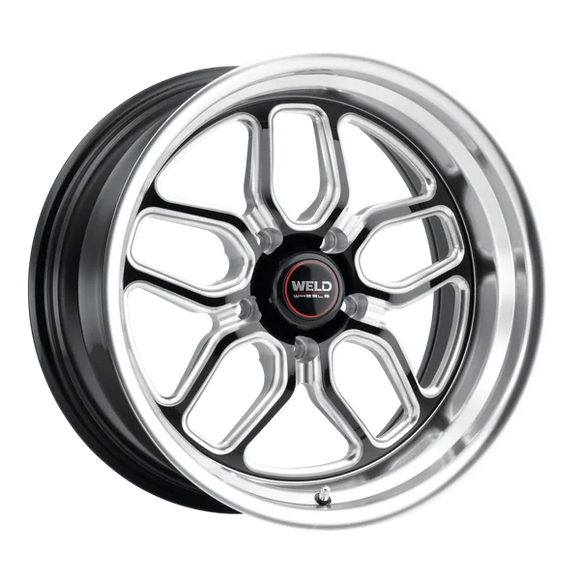 Weld Racing 19x9 Laguna 5x114.3 ET29 BS6.1 Gloss BLK MIL DIA 72.56